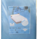 A blue plastic bag for Waschbare Bettschutzunterlagen (40 x 60 cm) 50 Stück.