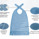 A praxisbedarf apron with different features.