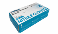 Nitril-Einmalhandschuhe, Neu: maxicura® Basic, Karton mit 1000 Handschuhen (10 Spenderboxen je 100 Stück)